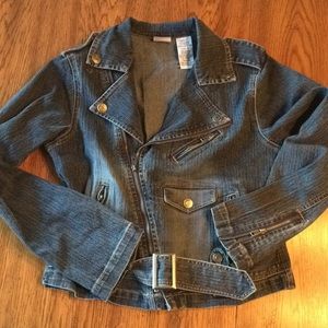 🍀 Moto jacket! Super cute!! 🏍💕🏍